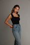 OFF DUTY TOP - midnight black